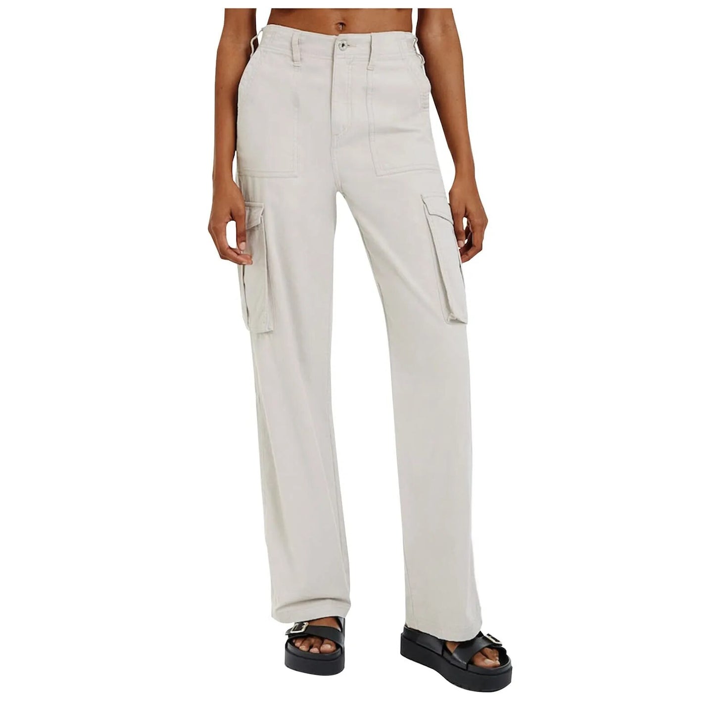 Lucie - Verstellbare Cargohose mit gerader Passform