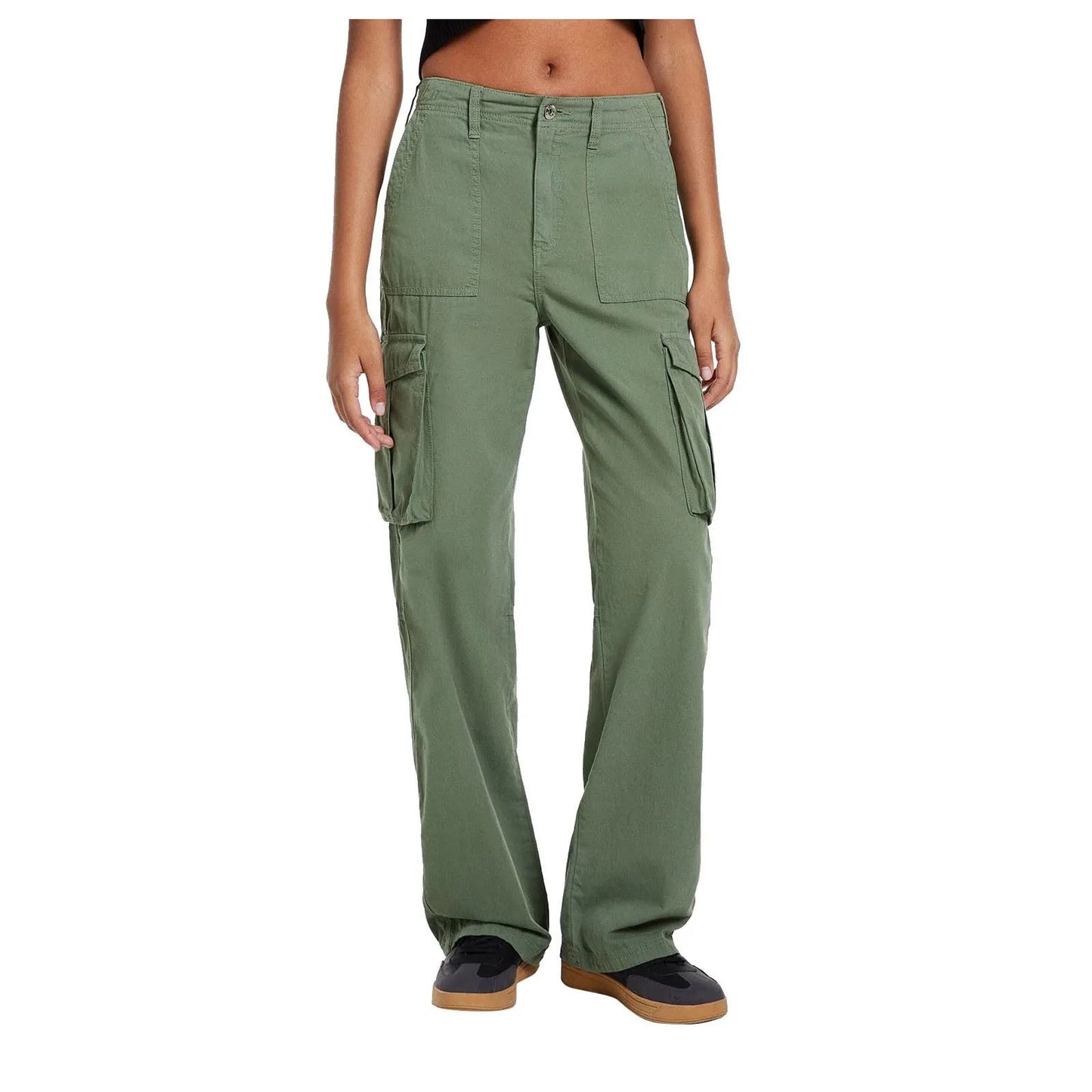 Lucie - Verstellbare Cargohose mit gerader Passform